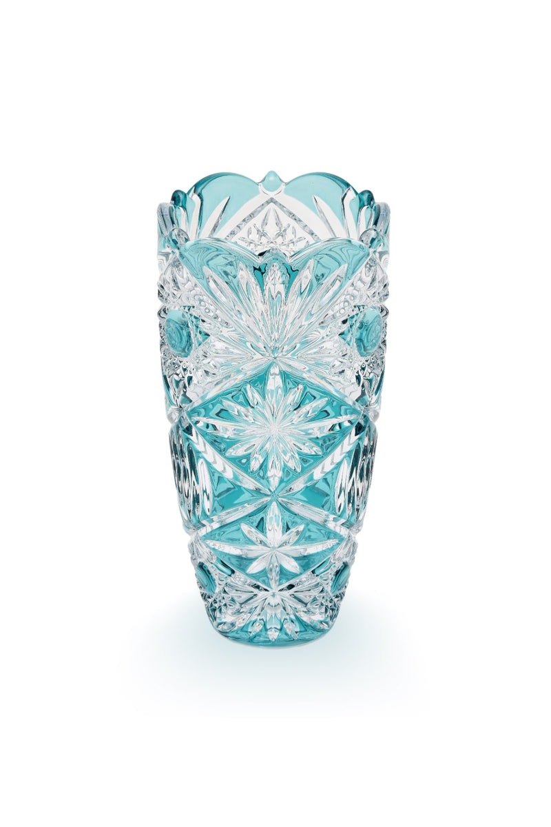 ELSA CRYSTAL Bohemia Maravelle Kapalı Ağız Vazo Azur