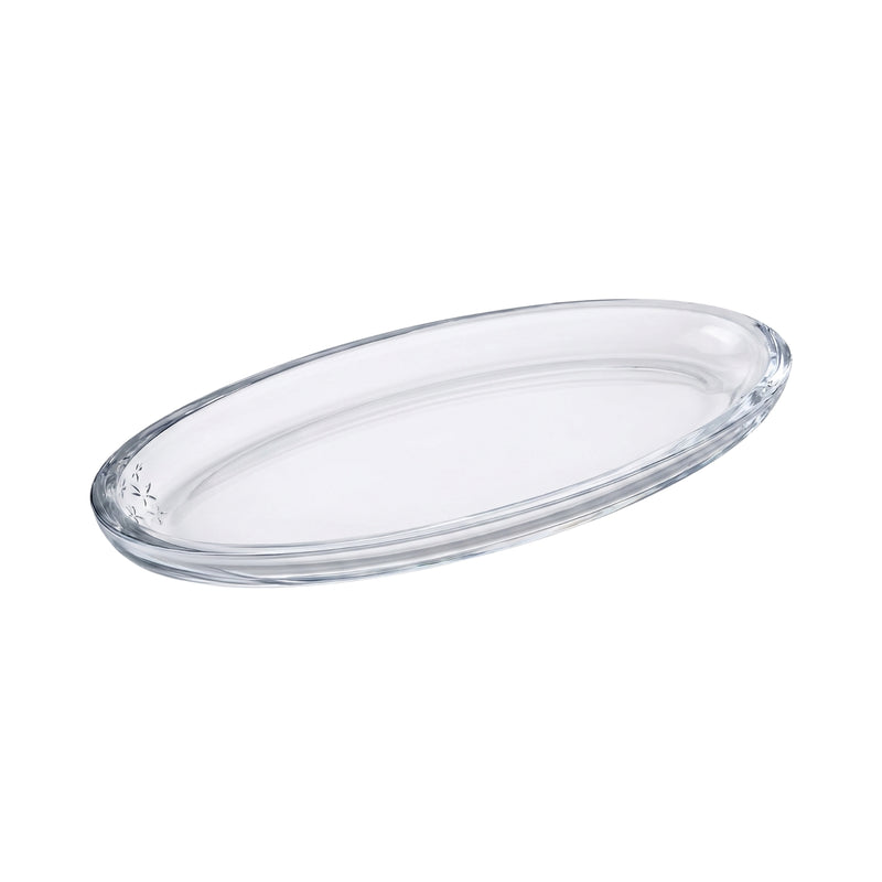 Elsa Crystal Lunaria Oval Servis Büyük Tabak