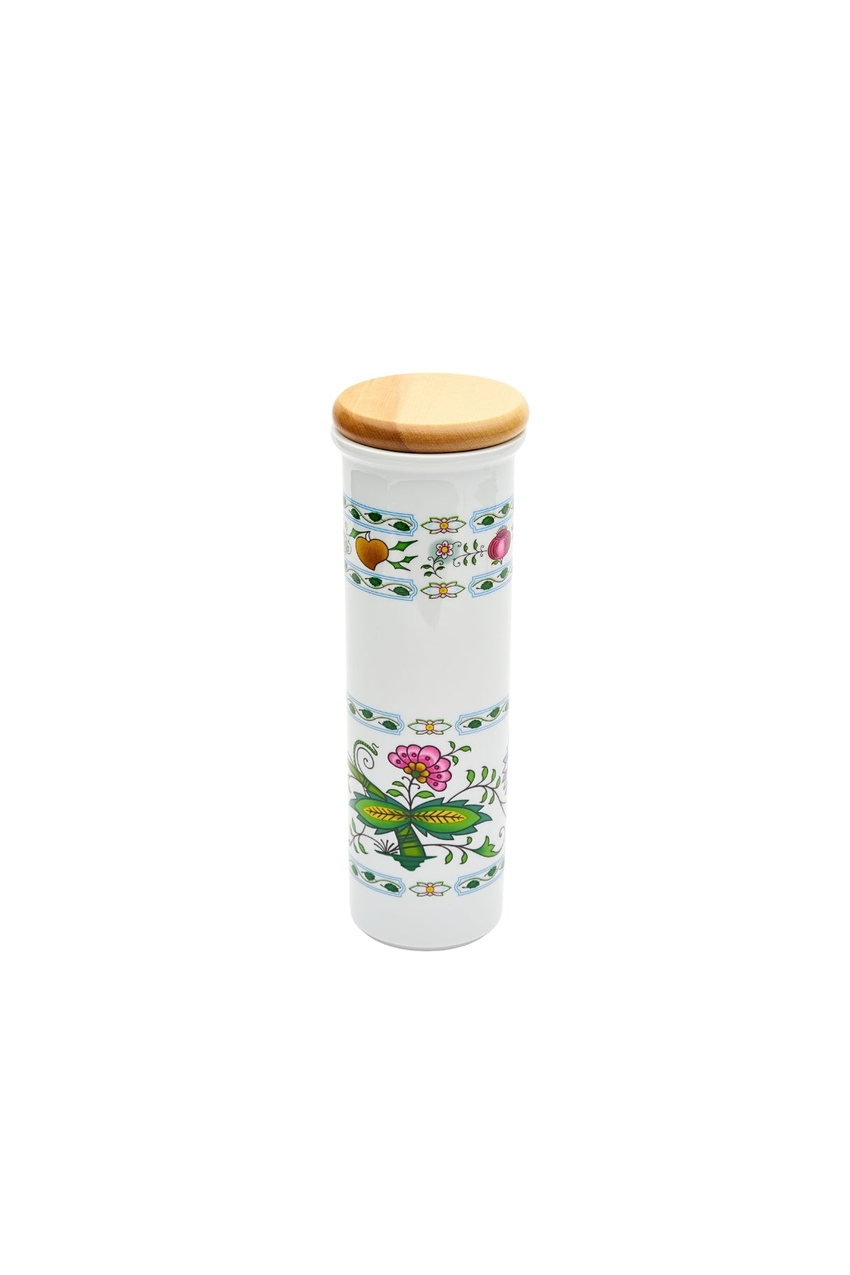 CESKY PORCELAN DUBİ 1860 Cibulak Kavanoz Renkli