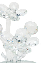 ELSA CRYSTAL Bohemia Oceanna Çiçek Figür Beyaz