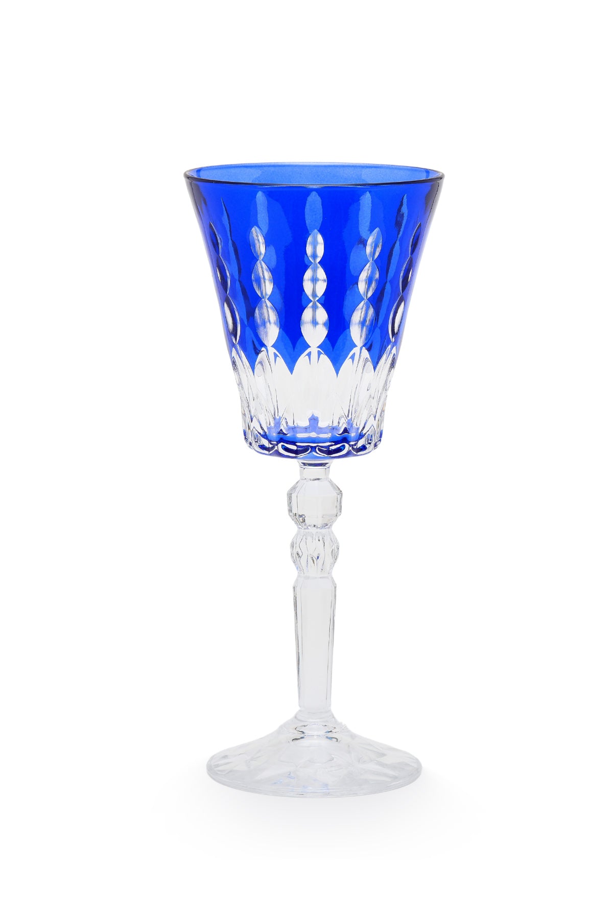 ELSA CRYSTAL Bohemia Majesty Marlyn Goblet Ayaklı Bardak Mavi