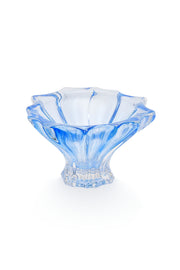 ELSA CRYSTAL Bohemia Lunaria Küçük Kase Mavi