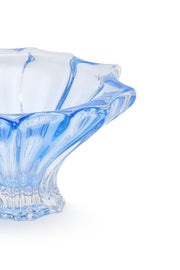 ELSA CRYSTAL Bohemia Lunaria Küçük Kase Mavi