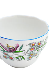 CESKY PORCELAN DUBİ 1860 Cibulak Fincan ve Fincan Tabağı Renkli