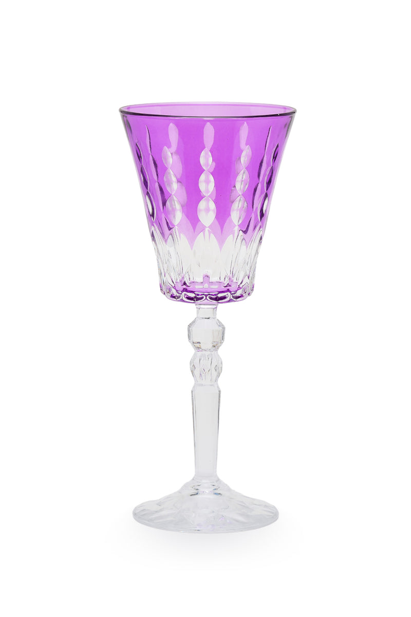 ELSA CRYSTAL Bohemia Majesty Marlyn Goblet Ayaklı Bardak Mor