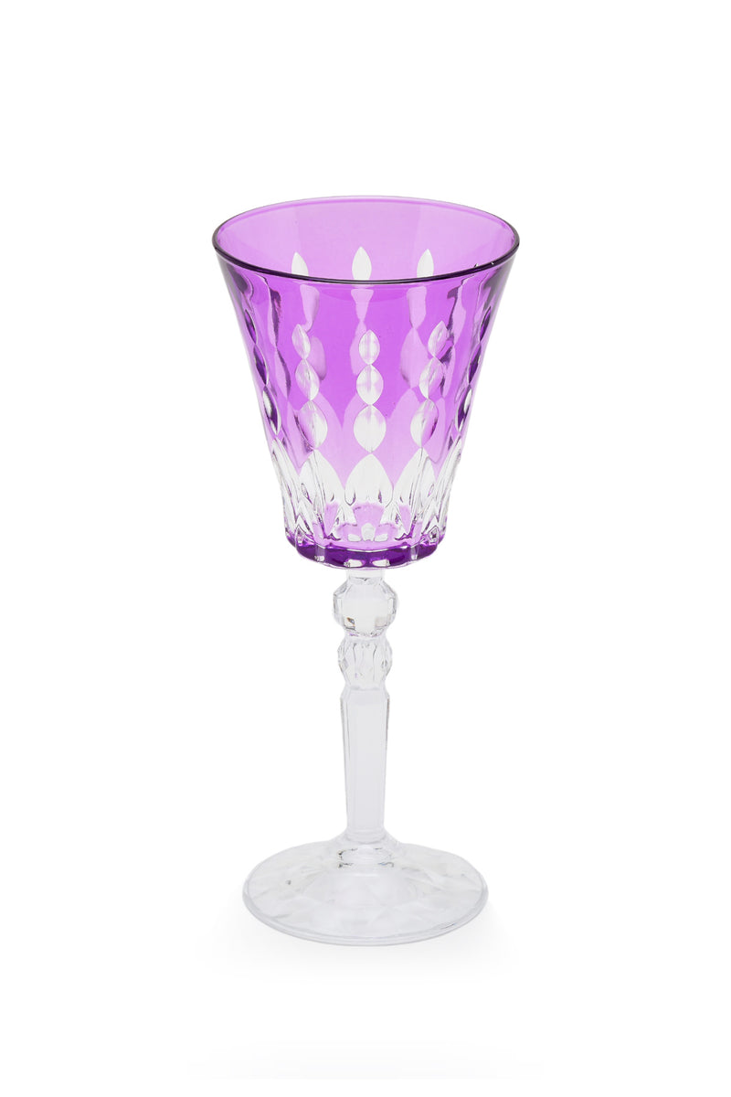 ELSA CRYSTAL Bohemia Majesty Marlyn Goblet Ayaklı Bardak Mor