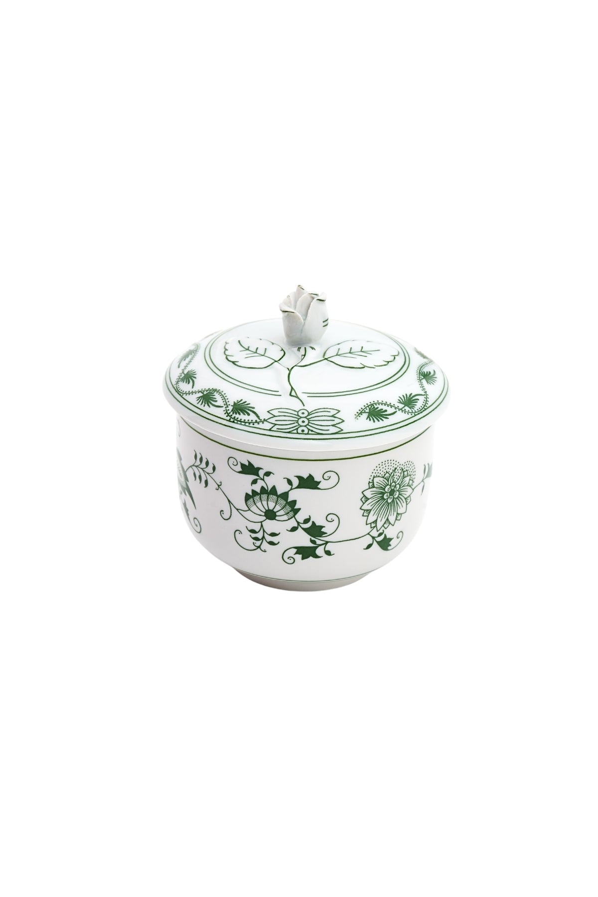 CESKY PORCELAN DUBİ 1860 Cibulak Şekerlik Yeşil