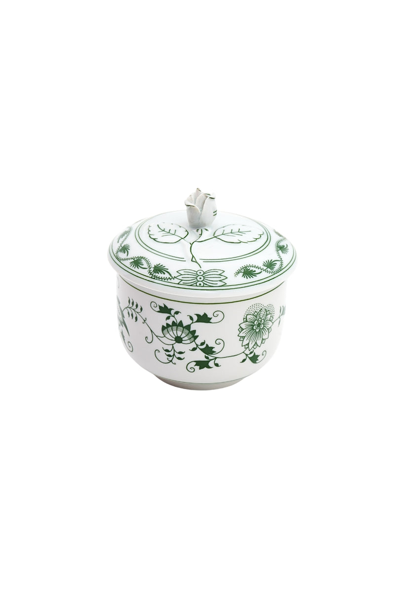 CESKY PORCELAN DUBİ 1860 Cibulak Şekerlik Yeşil