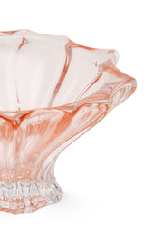 ELSA CRYSTAL Bohemia Lunaria Küçük Kase Pembe