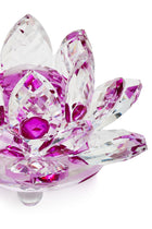 ELSA CRYSTAL Bohemia Oceanna Lotus Küçük Ebat Mor