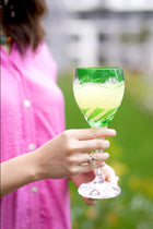 ELSA CRYSTAL Bohemia Elysium Melisa Footed Glass