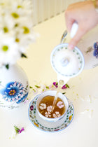 CESKY PORCELAN DUBİ 1860 Cibulak Kahve Sürahisi Mavi