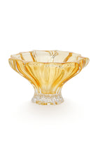 ELSA CRYSTAL Bohemia Lunaria Küçük Kase Amber