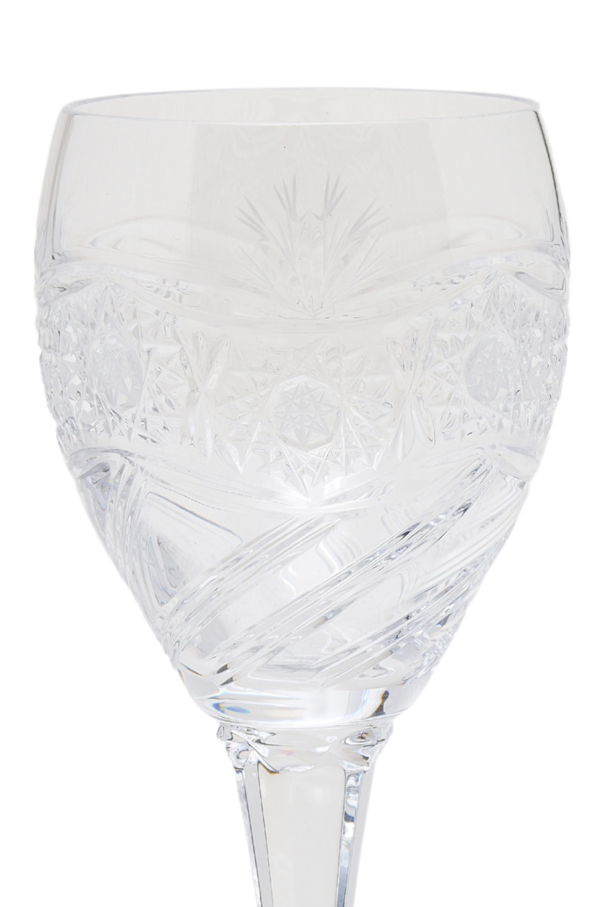ELSA CRYSTAL Bohemia Elysium Melisa Ayaklı Bardak Beyaz