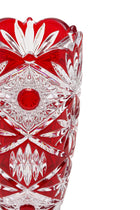 ELSA CRYSTAL Bohemia Maravelle Kapalı Ağız Vazo Kırmızı