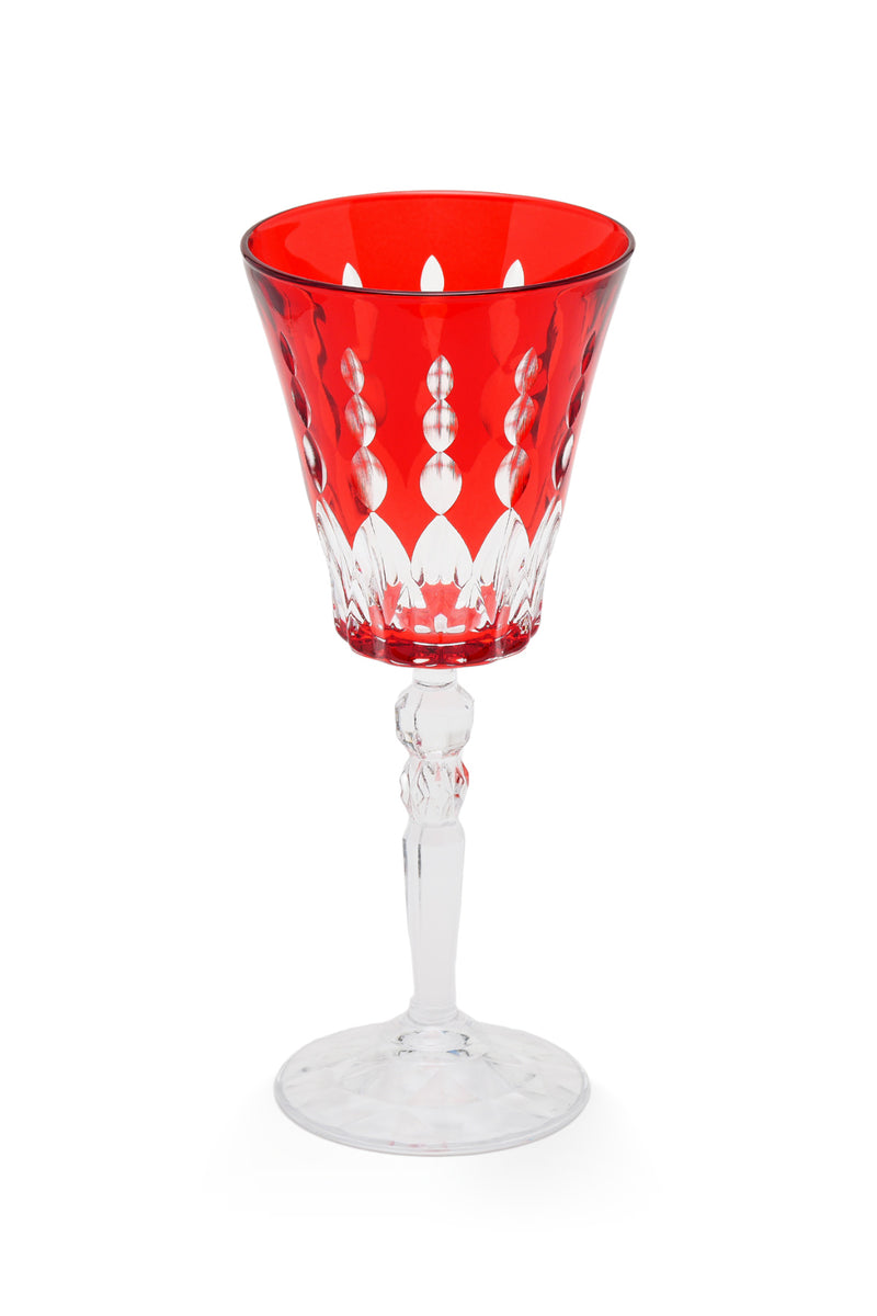 ELSA CRYSTAL Bohemia Majesty Marlyn Goblet Ayaklı Bardak Pembe