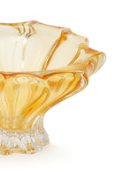 ELSA CRYSTAL Bohemia Lunaria Küçük Kase Amber