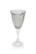 ELSA CRYSTAL Bohemia Aurora Ayaklı Bardak Gri