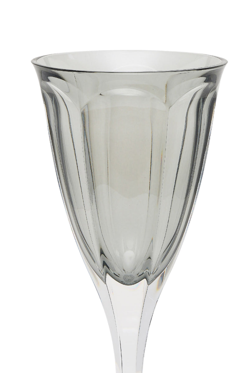 ELSA CRYSTAL Bohemia Aurora Ayaklı Bardak Gri