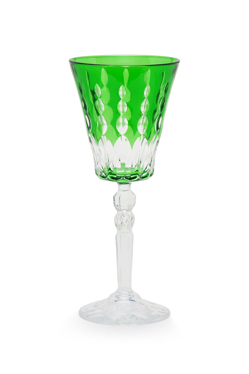 ELSA CRYSTAL Bohemia Majesty Marlyn Goblet Ayaklı Bardak Yeşil