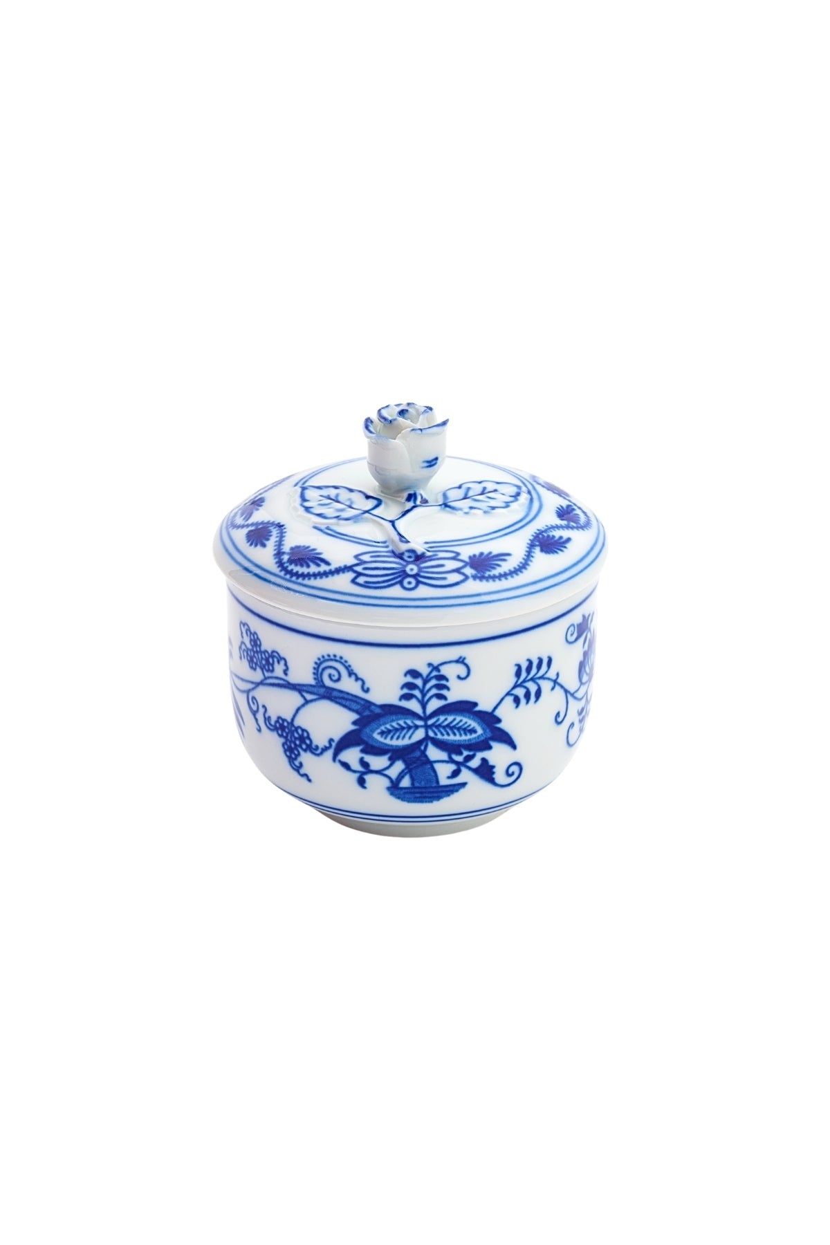 CESKY PORCELAN DUBİ 1860 Cibulak Şekerlik Mavi