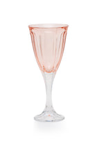 ELSA CRYSTAL Bohemia Aurora Ayaklı Bardak Pembe