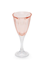 ELSA CRYSTAL Bohemia Aurora Ayaklı Bardak Pembe