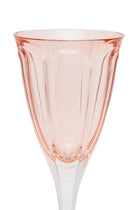 ELSA CRYSTAL Bohemia Aurora Ayaklı Bardak Pembe