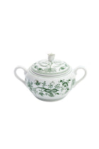 CESKY PORCELAN DUBİ 1860 Cibulak 2 Kulplu Şekerlik Yeşil