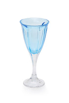 ELSA CRYSTAL Bohemia Aurora Ayaklı Bardak Mavi