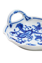 CESKY PORCELAN DUBİ 1860 Cibulak Yaprak Tabak Mavi