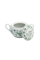 CESKY PORCELAN DUBİ 1860 Cibulak 2 Kulplu Şekerlik Yeşil