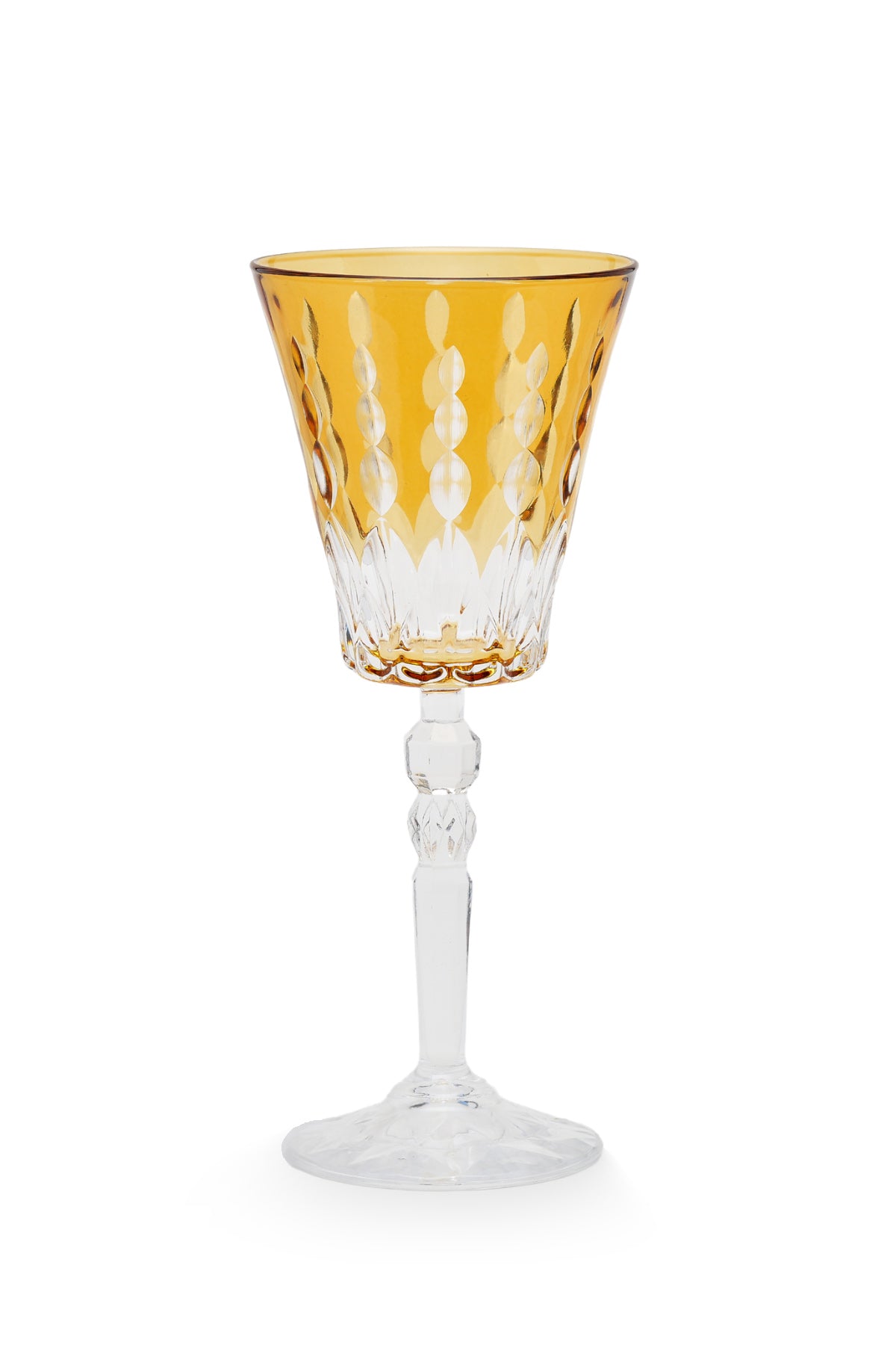 ELSA CRYSTAL Bohemia Majesty Marlyn Goblet Ayaklı Bardak Sarı