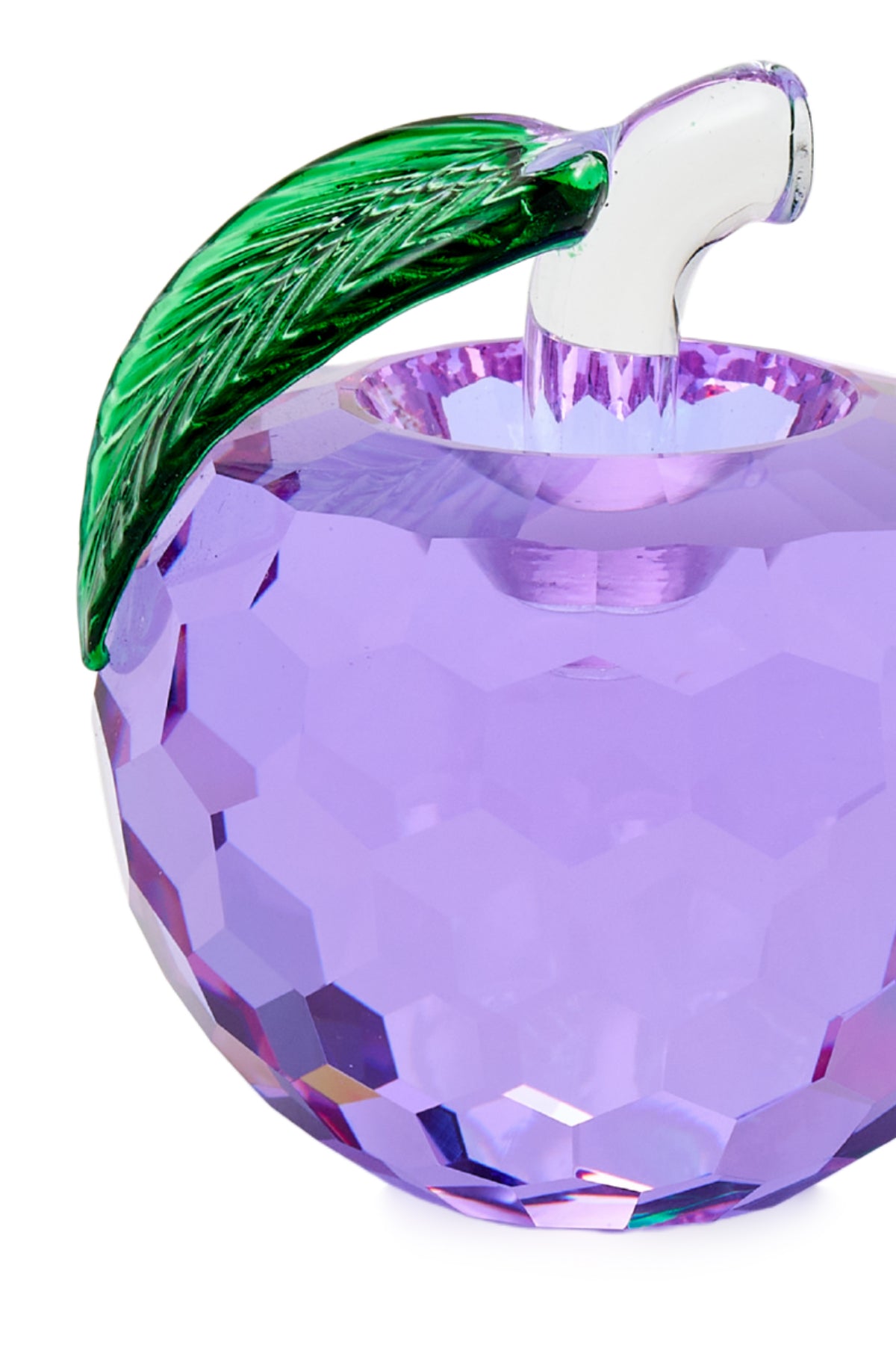 ELSA CRYSTAL Bohemia Oceanna Elma Büyük Mor