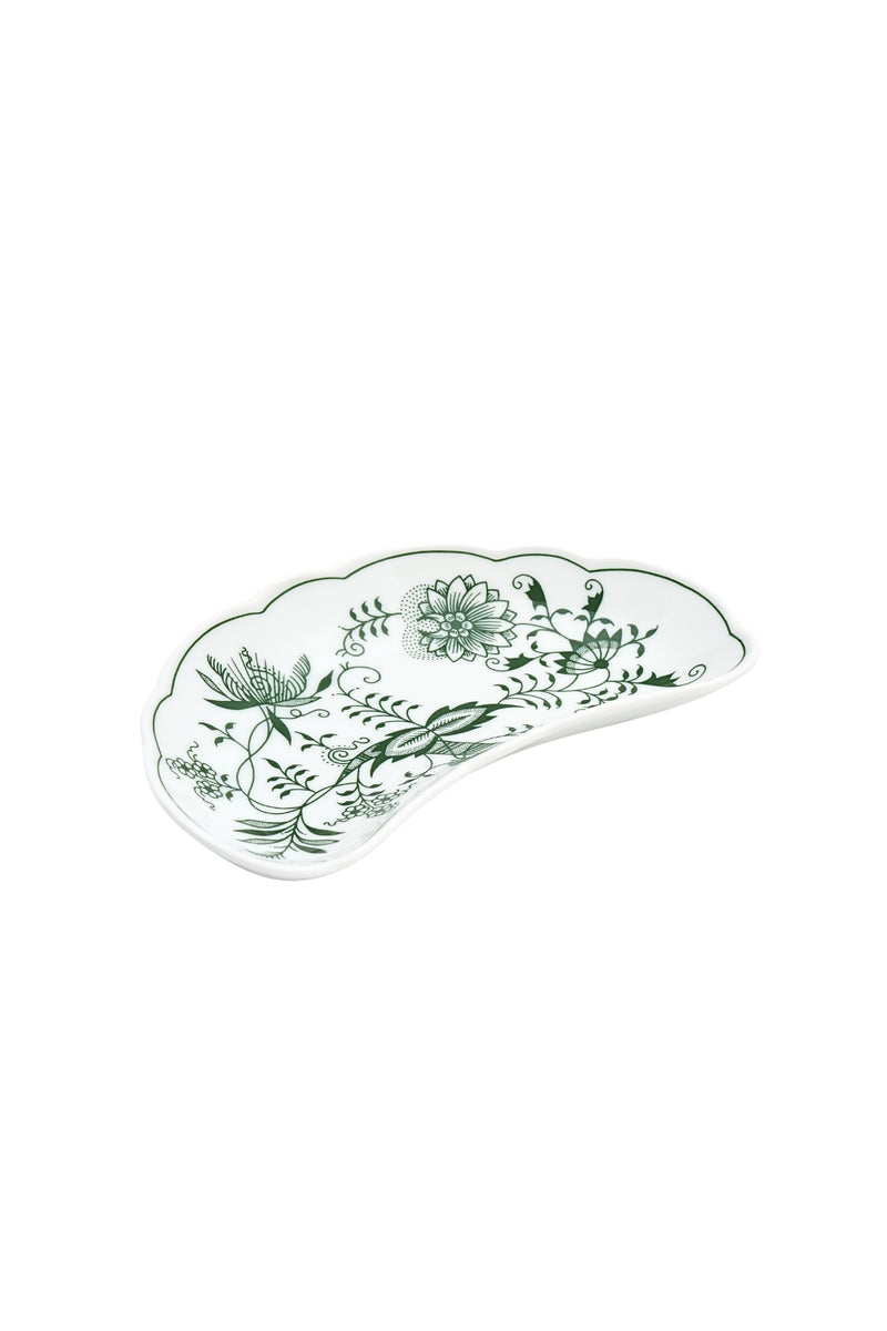 CESKY PORCELAN DUBİ 1860 Cibulak Sunum Tabağı Yeşil