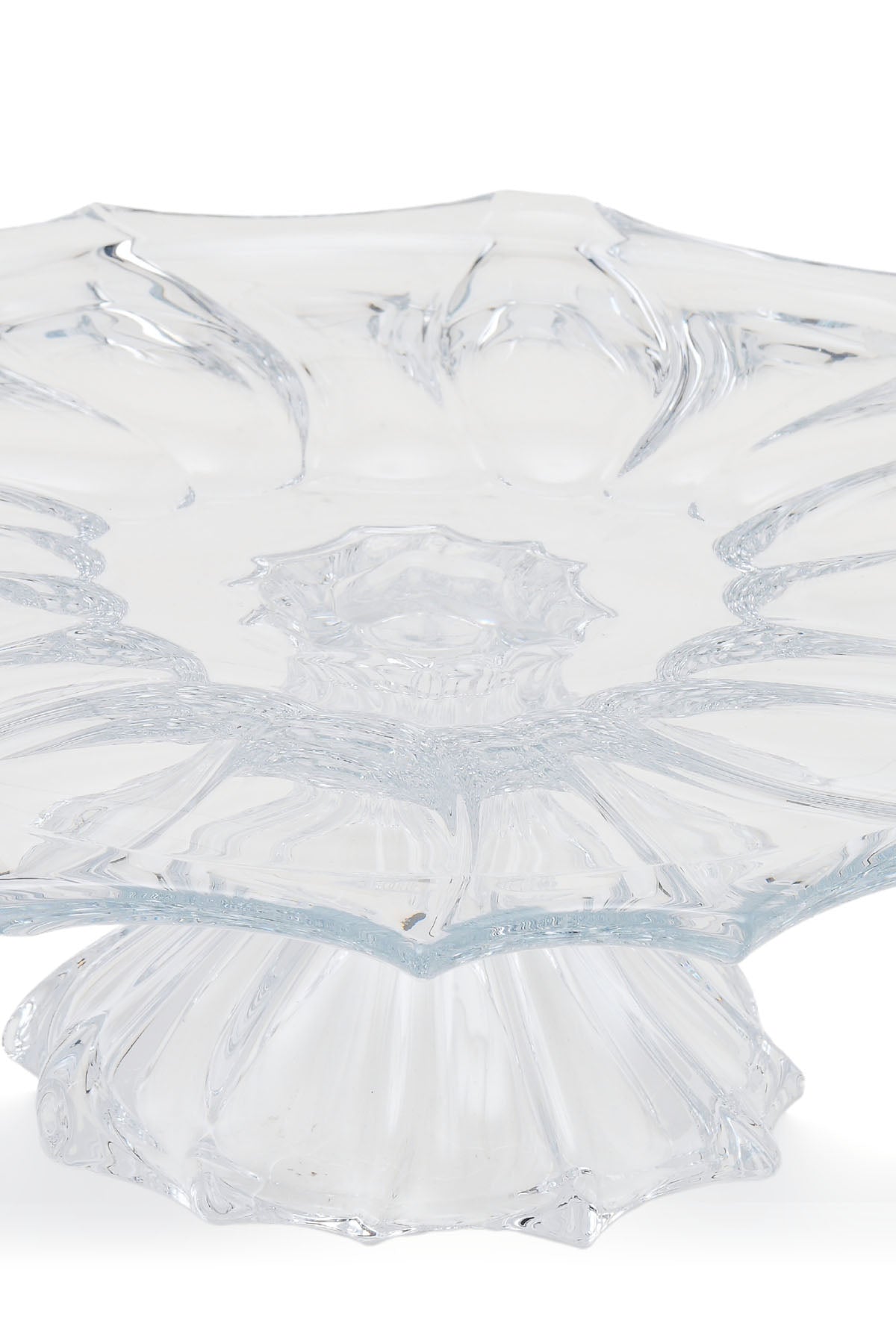 ELSA CRYSTAL Bohemia Lunaria Tabak Beyaz