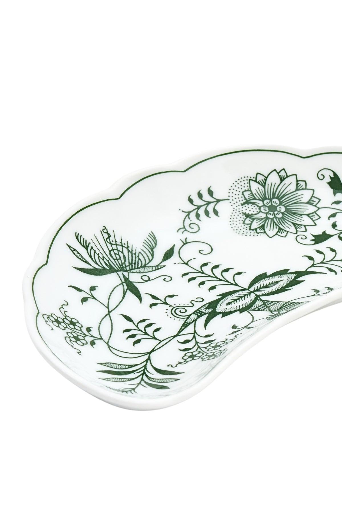 CESKY PORCELAN DUBİ 1860 Cibulak Sunum Tabağı Yeşil