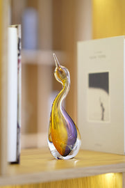 ELSA CRYSTAL Bohemia Crystalis Sümsük Kuşu Beyaz