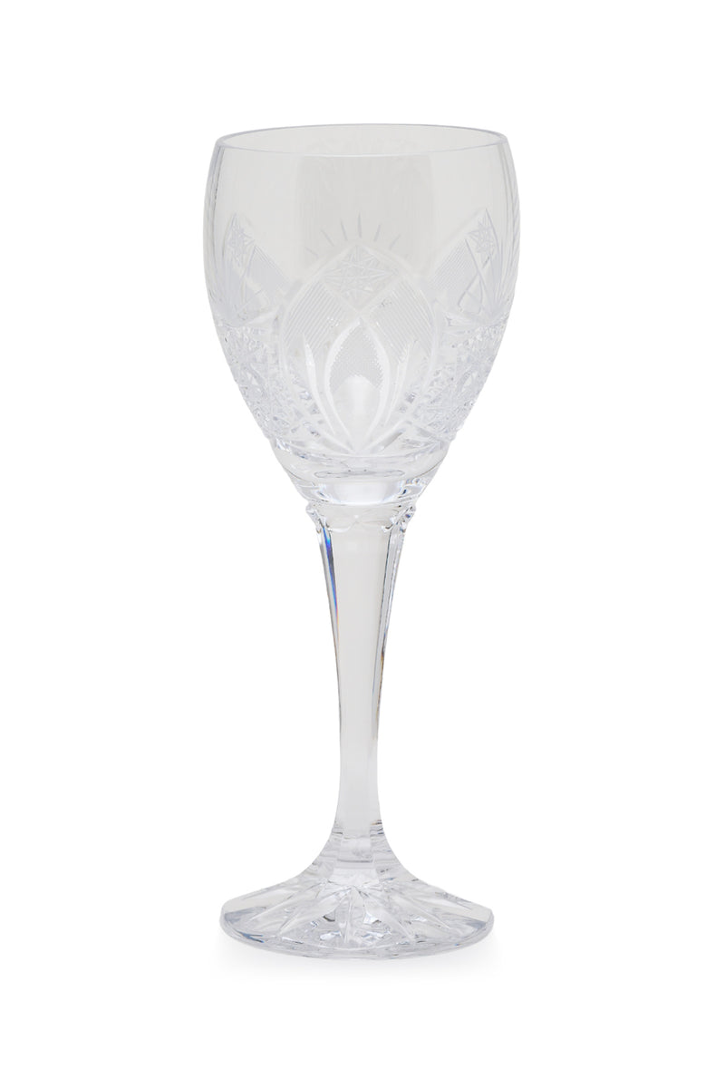 ELSA CRYSTAL Bohemia Elysium Melisa Ayaklı Bardak Beyaz