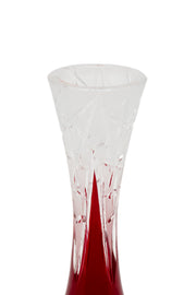 ELSA CRYSTAL Bohemia Lunaria Küçük Vazo Kırmızı