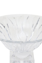 ELSA CRYSTAL Bohemia Lucentia Ayaklı Tabak Beyaz