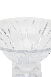 ELSA CRYSTAL Bohemia Lucentia Ayaklı Tabak Beyaz