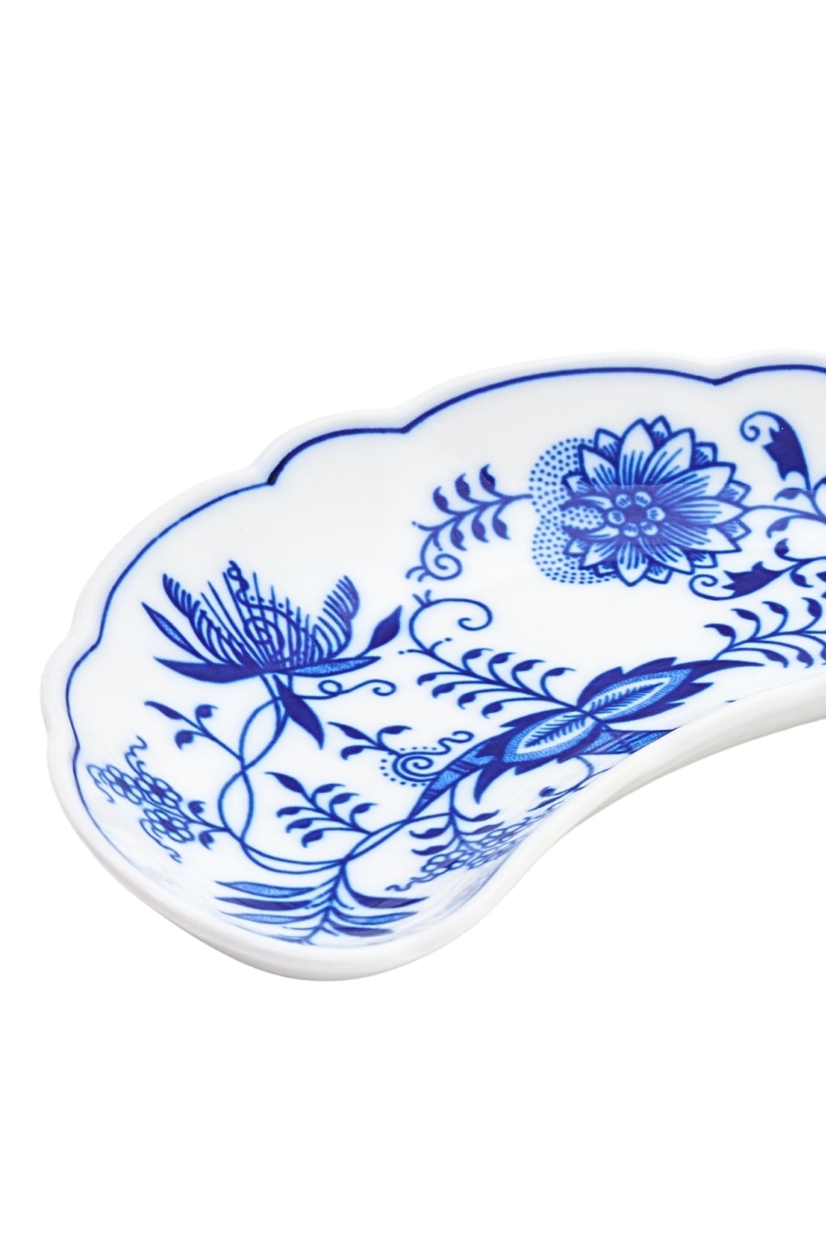 CESKY PORCELAN DUBİ 1860 Cibulak Sunum Tabağı Mavi