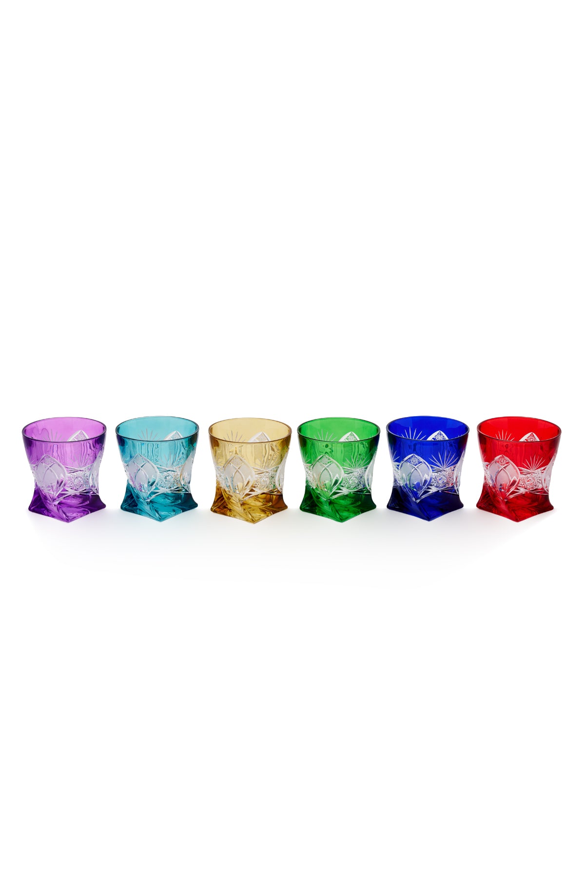 ELSA CRYSTAL Bohemia Icebelle Quadro Bardağı Mavi