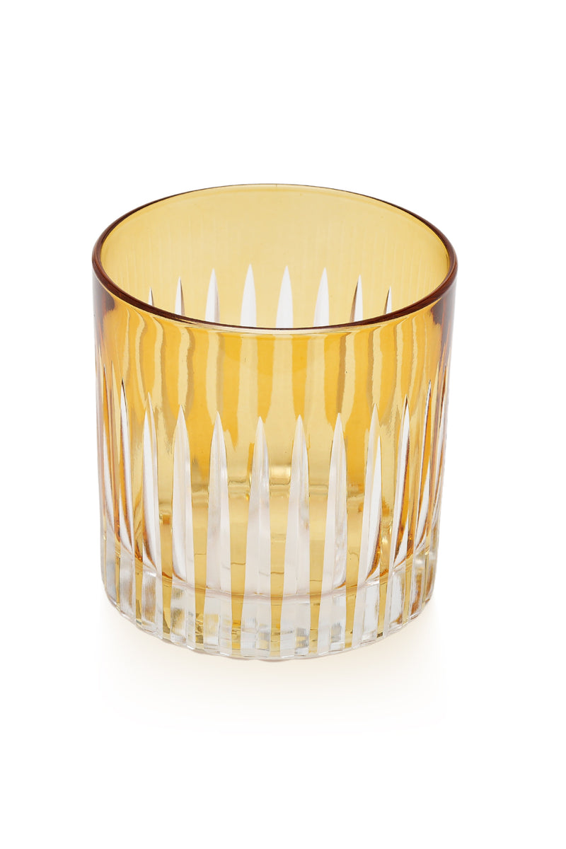 ELSA CRYSTAL Bohemia Seraph Timeless Tumbler Bardağı Sarı