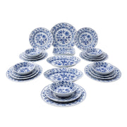 28 Parça Yemek Takımı Cesky Porcelan Dubi Cibulak Mavi