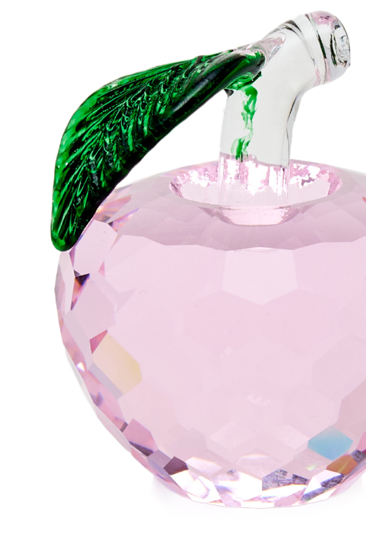 ELSA CRYSTAL Bohemia Oceanna Ufak Elma Pembe