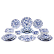 28 Parça Yemek Takımı Cesky Porcelan Dubi Cibulak Mavi