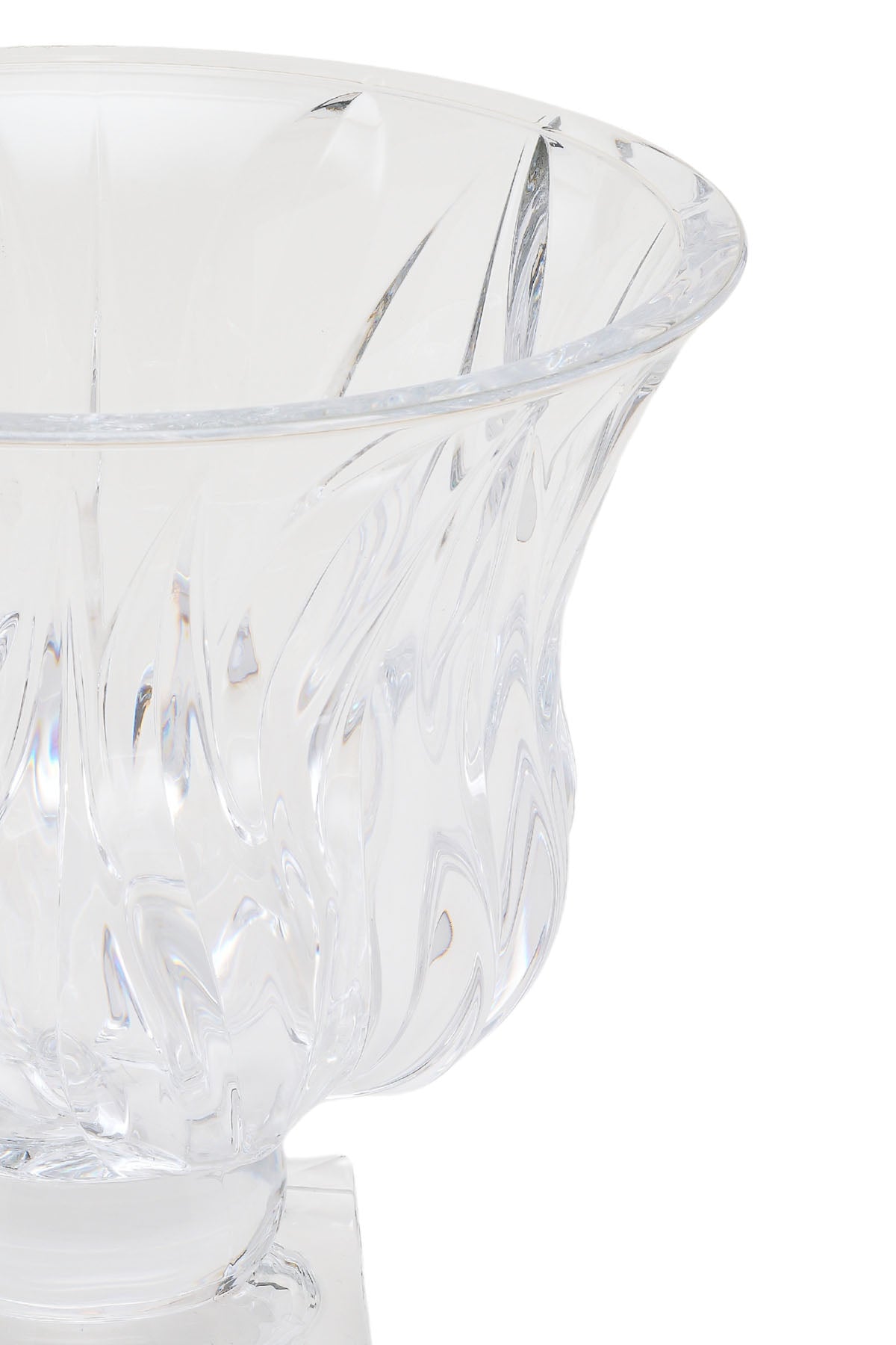 ELSA CRYSTAL Bohemia Lucentia Ayaklı Misa Beyaz