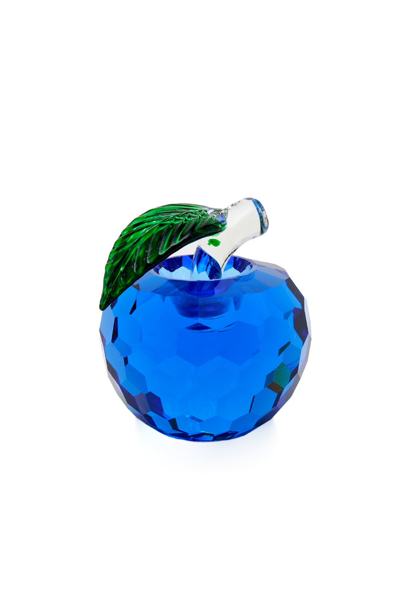 ELSA CRYSTAL Bohemia Oceanna Ufak Elma Mavi
